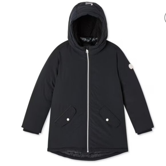 Justice Other - Justice Black Hooded Kids Jacket
